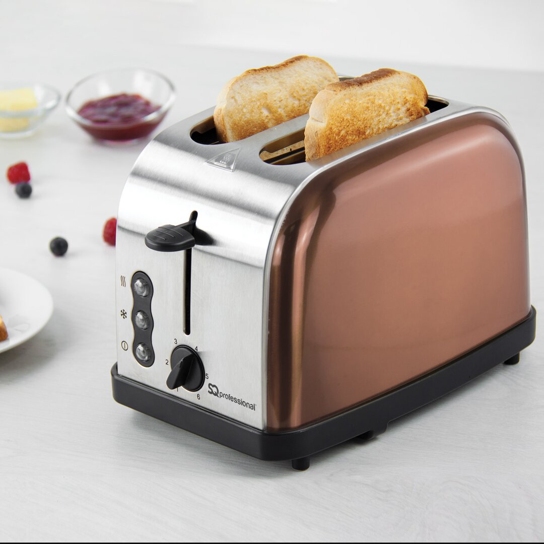 Gems 2-Slice Toaster brown