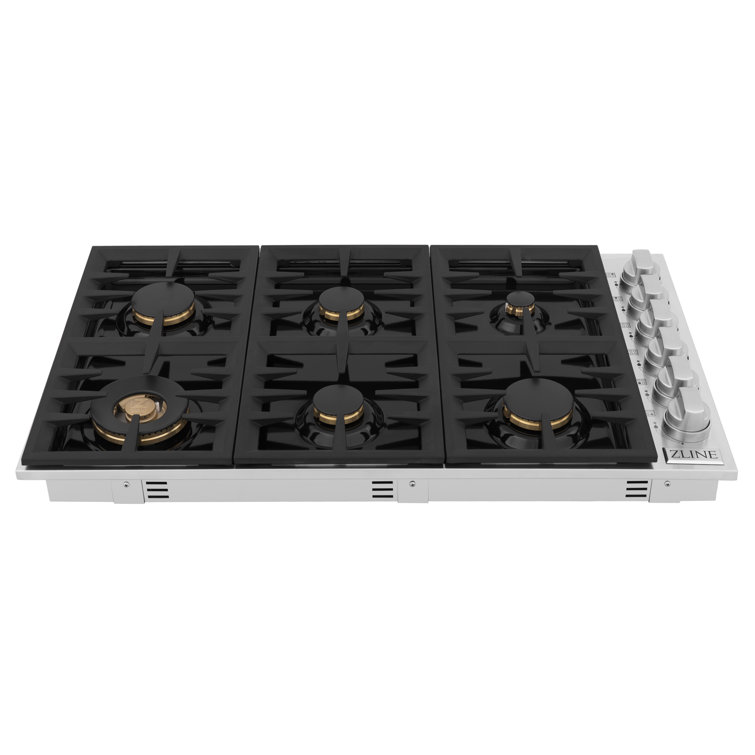 zline gas range top
