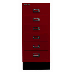 Aktenschrank 29er mit 6 Schubladen von Bisley