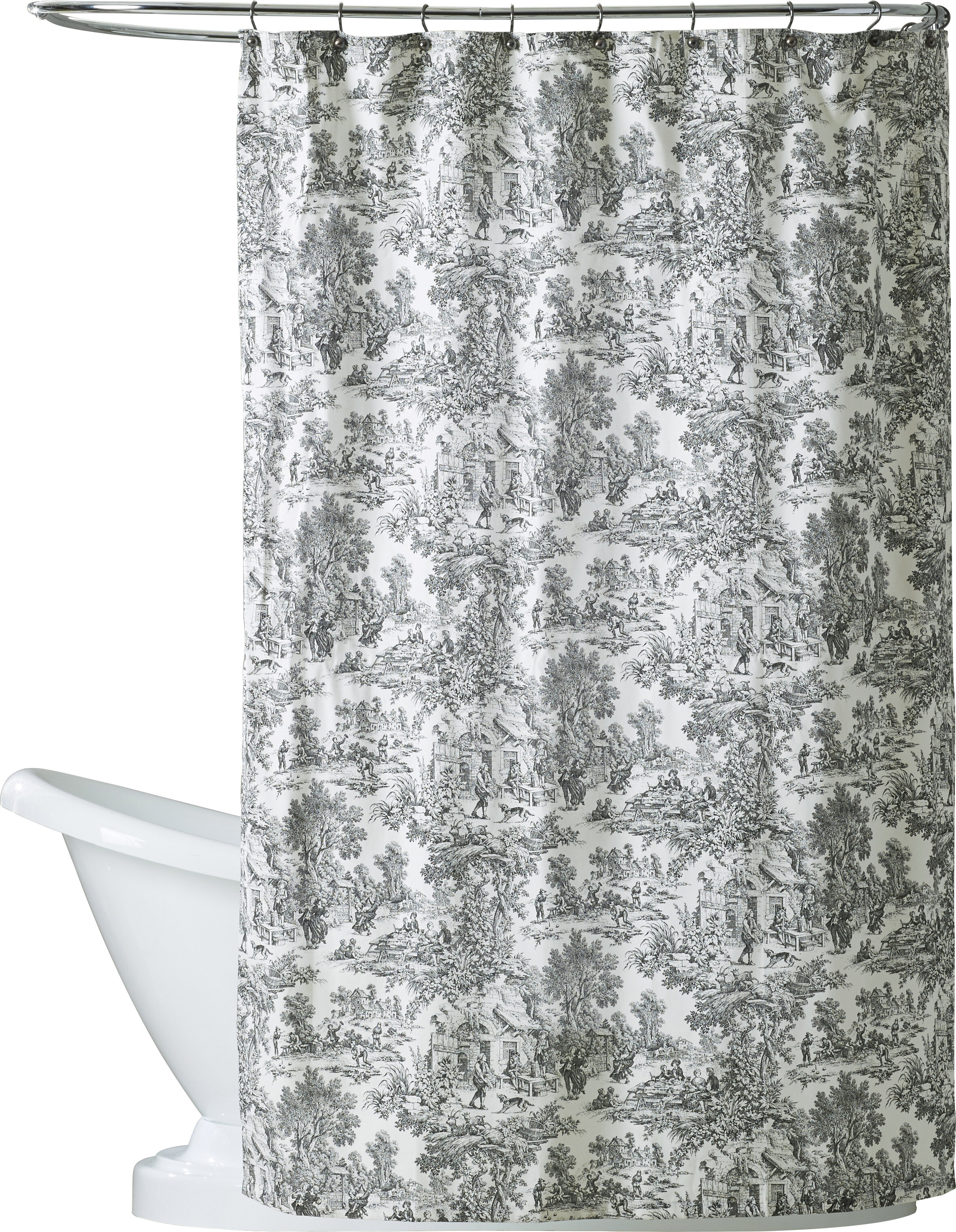 toile shower curtain
