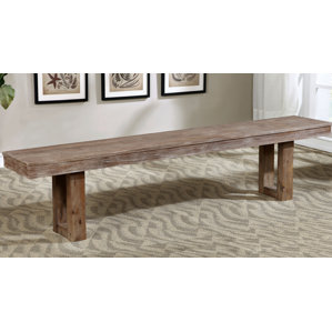 Grenadille Wood Bench by August Grove