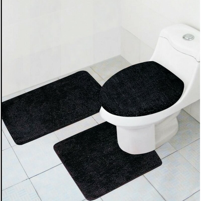 Red Barrel Studio Armas 3 Piece Bath Rug Set Reviews Wayfair