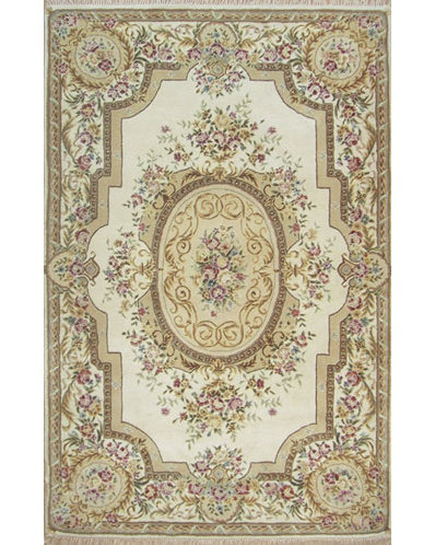 Ophelia Co Nantwich Floral Oriental Hand Tufted Wool Ivory Area Rug Reviews Wayfair
