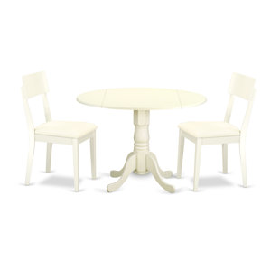 Go to store & view more images Spruill 3 Piece Drop Leaf Breakfast Nook Solid Wood Dining Set by August Grove