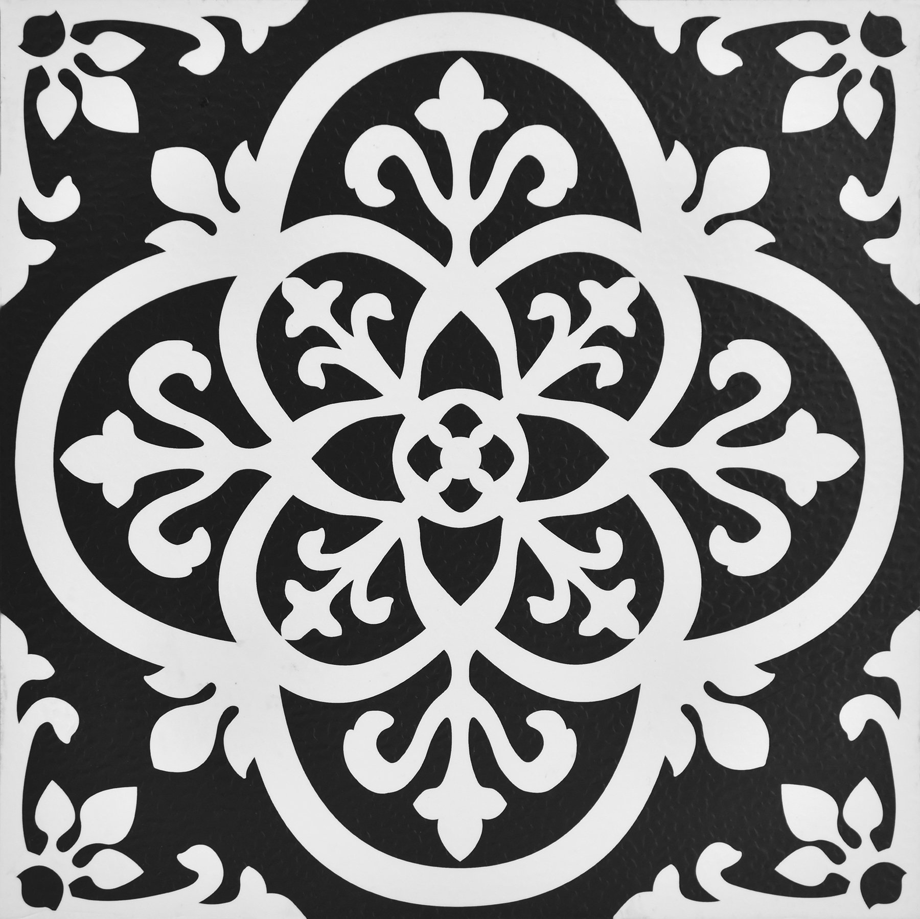 Home Furniture Diy 100 X Black Dark Marble Small Squares Self Adhesive Peel Stick Floor Tiles Laminate Vinyl Flooring