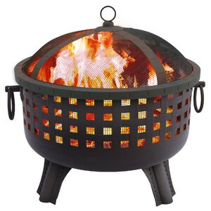 Garden Lights Savannah Wood Burning Fire Pit