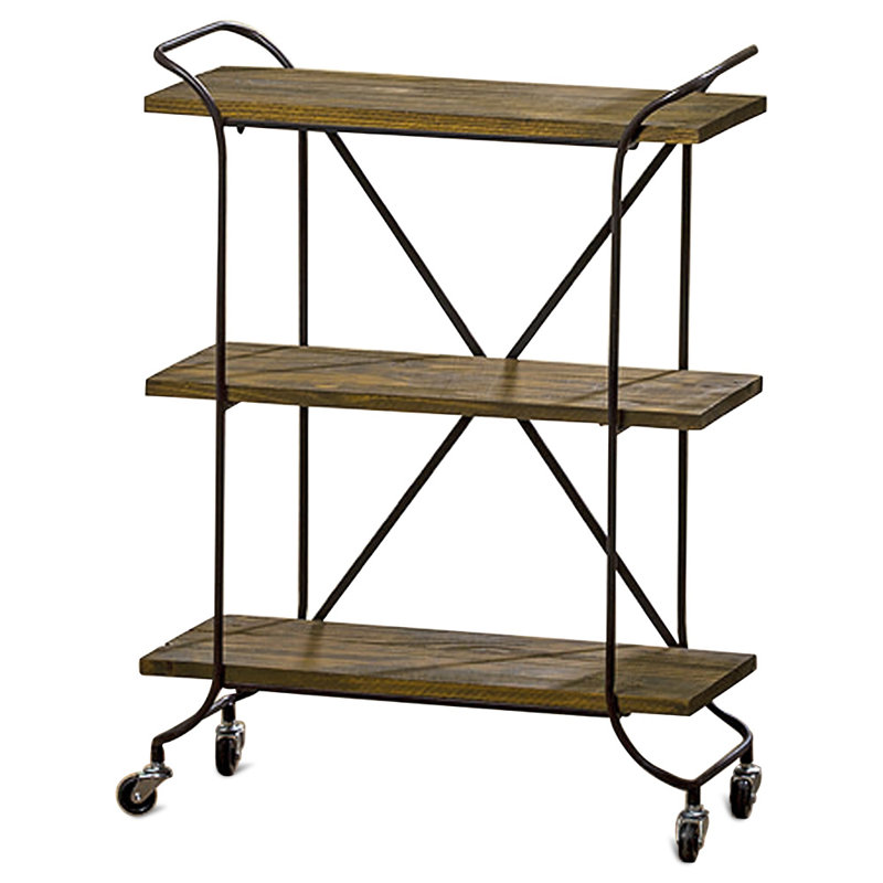 Gracie Oaks Arik 31.9" H x 10.2" W Rolling Rack Wayfair