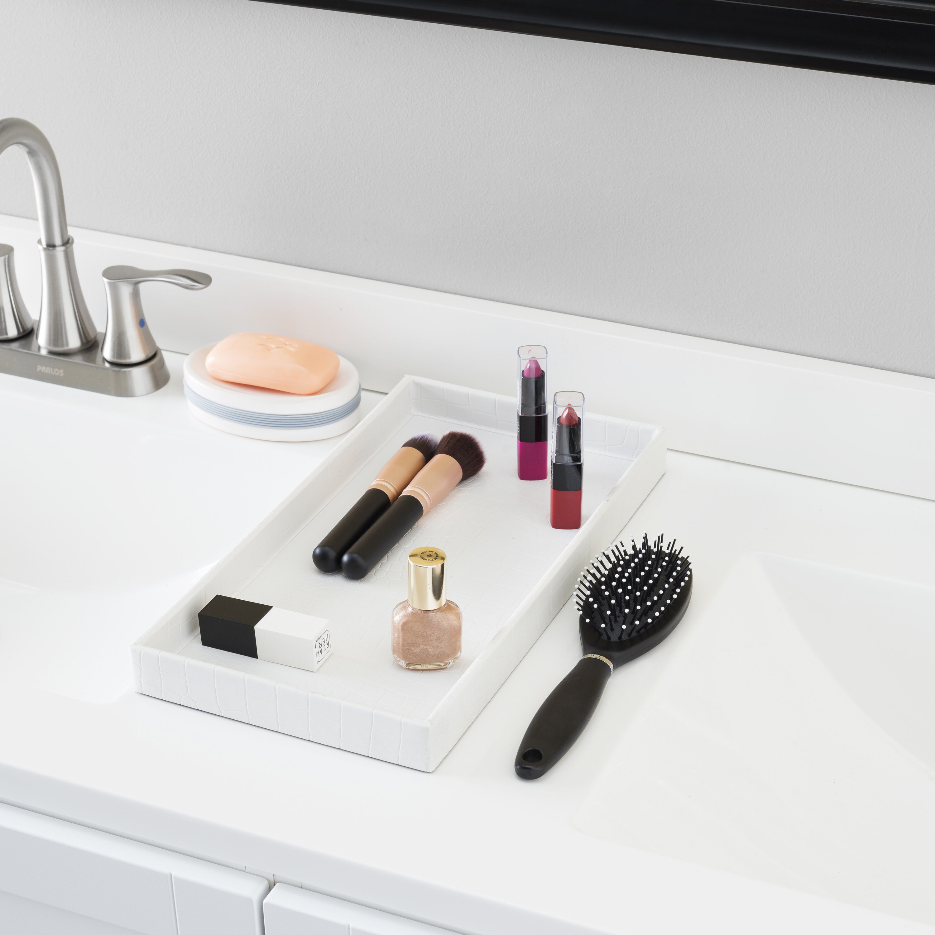 World Menagerie Moorgate Bathroom Vanity Tray Reviews Wayfair