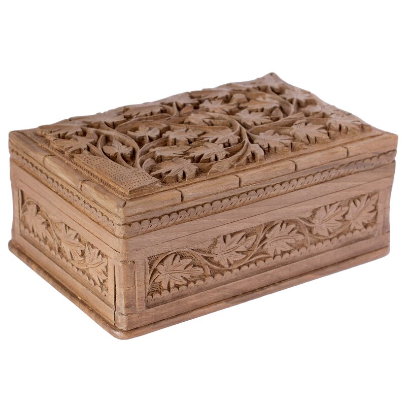 Novica M Ayub Artisan Ivy Fantasy Jewelry Box | Wayfair