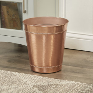Go to store & view more images Birch Lane™ Hammered Waste Basket