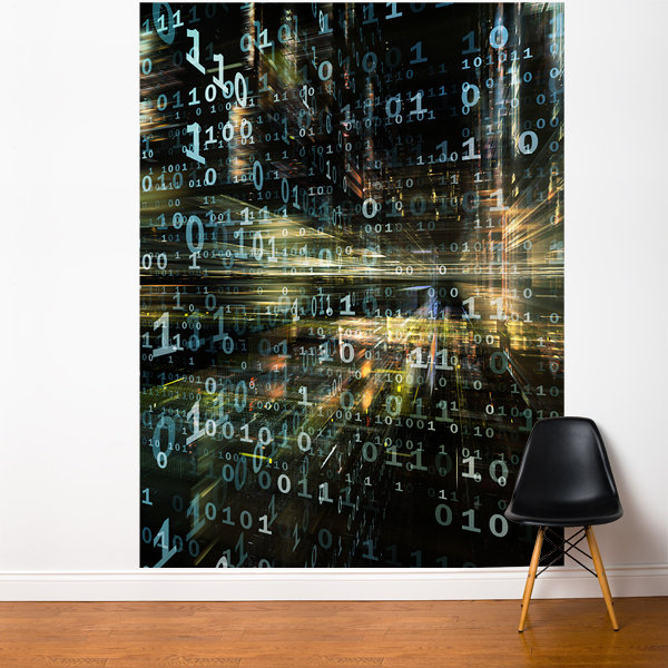 Ebern Designs Nordham In The Matrix Wall Mural Wayfair