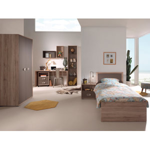 7-tlg. Schlafzimmer-Set Emma, 90 x 200 cm von Vi..