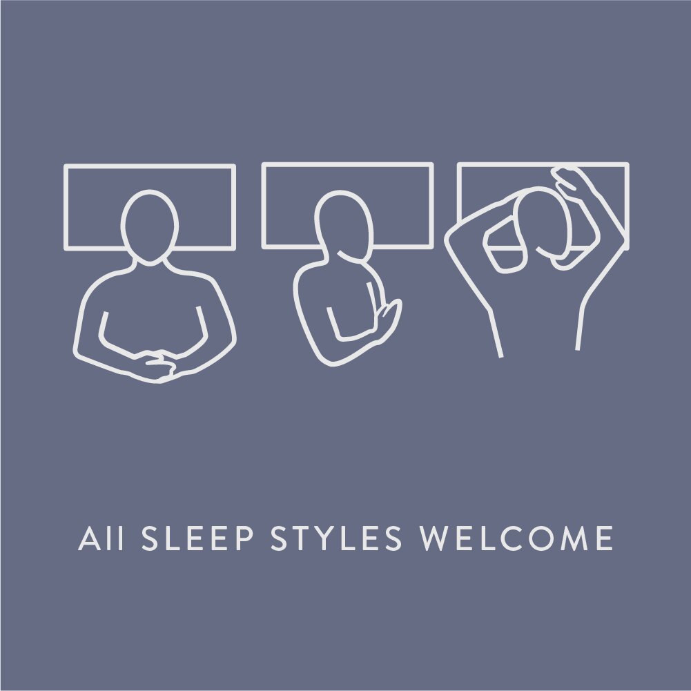 All Sleep Styles Welcome