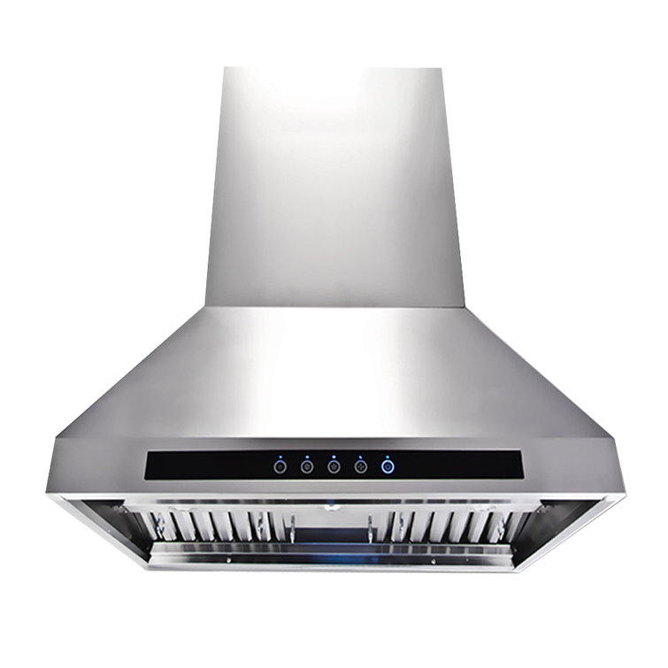 Proline Range Hoods 36 1200 Cfm Ducted Island Range Hood Wayfair