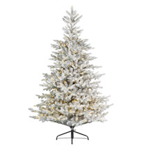 Wayfair | 9 Foot Pre-Lit Christmas Trees You'll Love In 2022