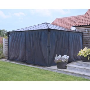 Replacement Privacy Curtain Set For Antigua Gazebo 350 Garden Winds