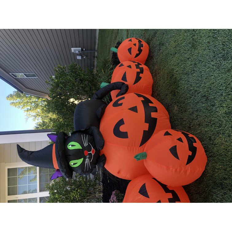 The Holiday Aisle® Jack-O-Lanterns Inflatable | Wayfair