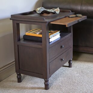 Tiberius End Table With Storage By Alcott Hill