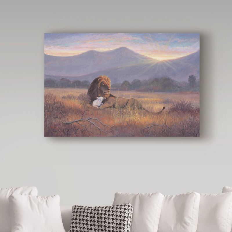Trademark Art How Great Is Our God Oil Painting Print On Wrapped