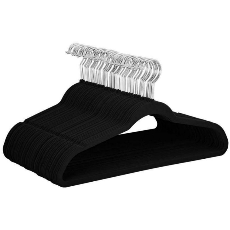 Rebrilliant Space Saving Velvet Hangers Non Slip Heavy Duty Set