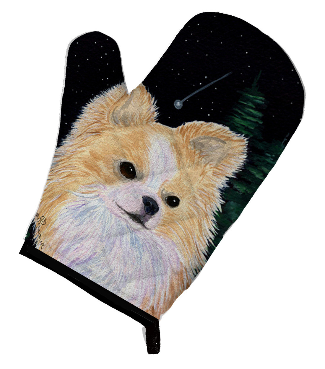 Caroline S Treasures Starry Night Chihuahua Oven Mitt Wayfair