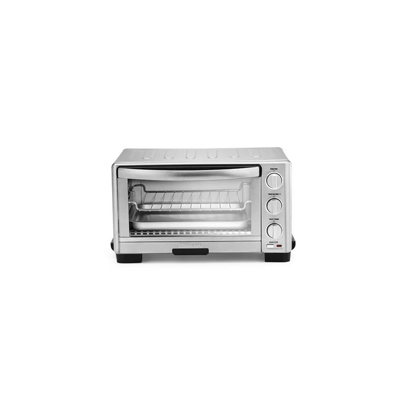 Cuisinart TOB-1010 Toaster Oven Broiler 14 x 15.75 x 14 Silver