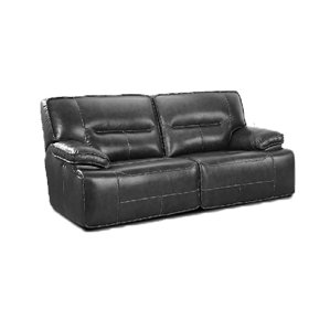 Power Recline Leather Reclining Sofa b..