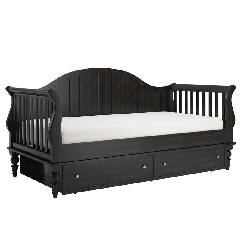 Three Posts Fort Collins Twin Daybed With Trundle And Toybox