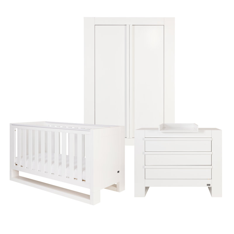 Tutti Bambini Rimini Cot Bed 3 Piece Nursery Furniture Set Wayfair Rimini Cot Bed 3 Piece Nursery Furniture Set