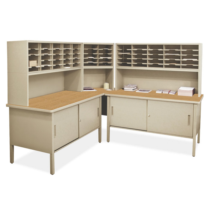 Marvel Office Furniture 60 Compartment Mailroom Organizer - Wayfair Canada