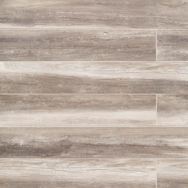 Bedrosians Shine 8 X 48 Porcelain Wood Look Tile Wayfair
