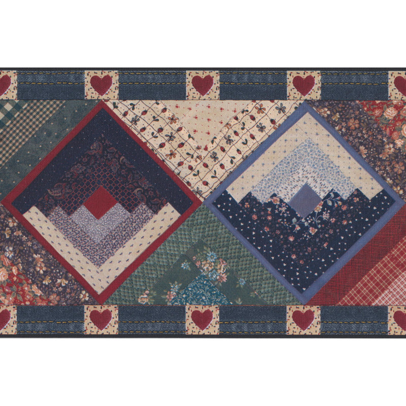Chesapeakewallcoverings Rhombus Southwestern Design 15 L X 7 W