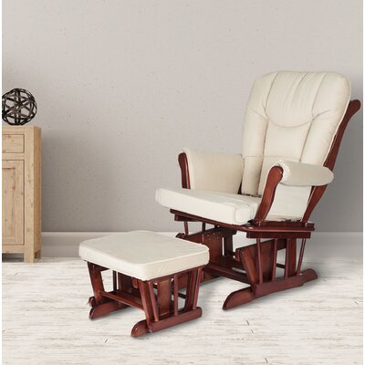 dutailier glider recline and ottoman combo