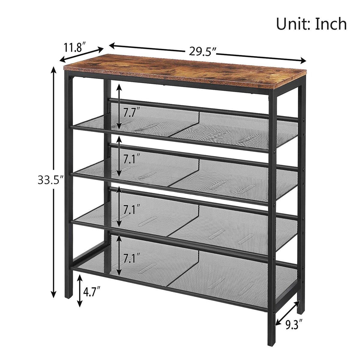 17 Stories 15 Pair Shoe Rack & Reviews | Wayfair