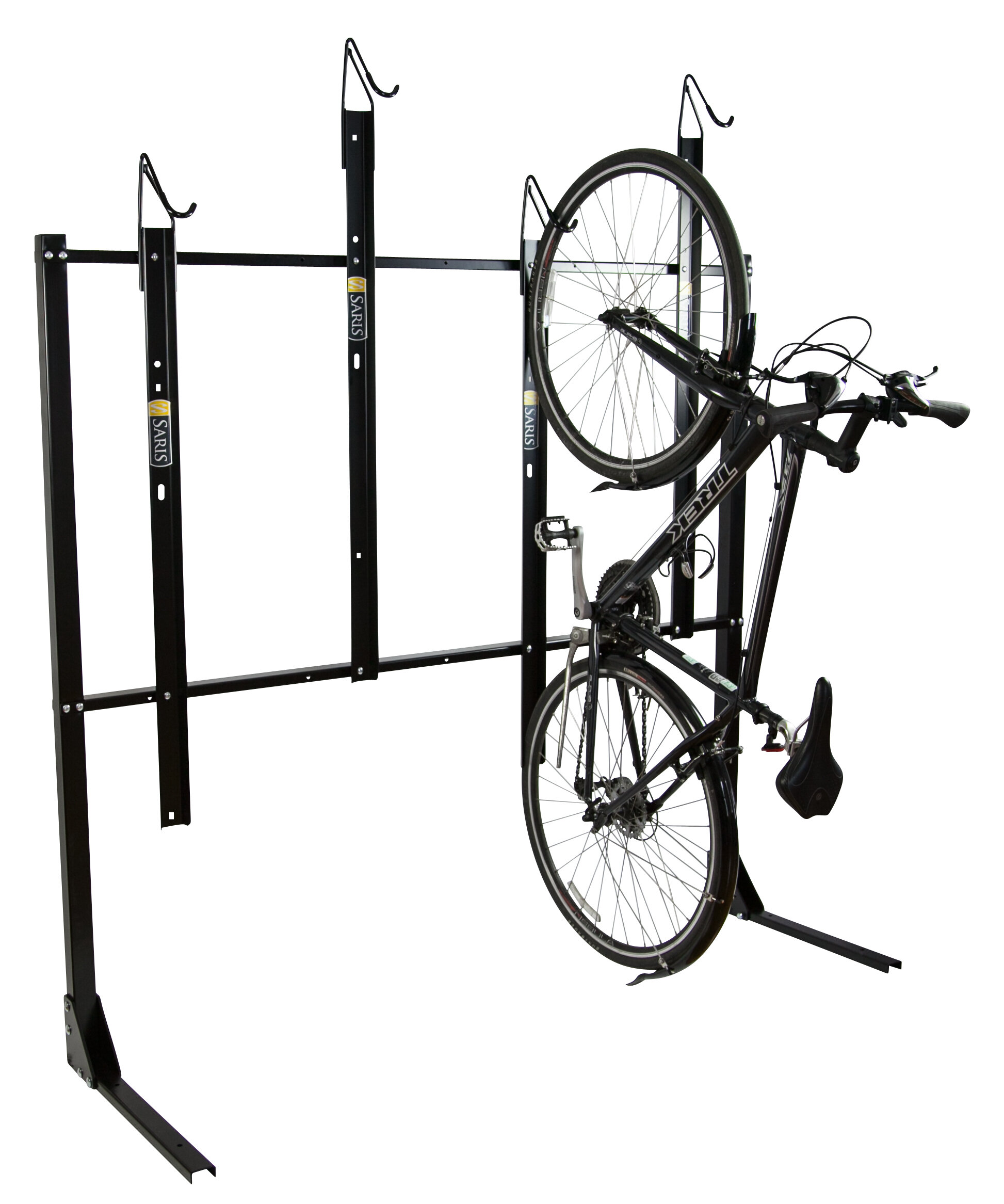 vertical bicycle rack