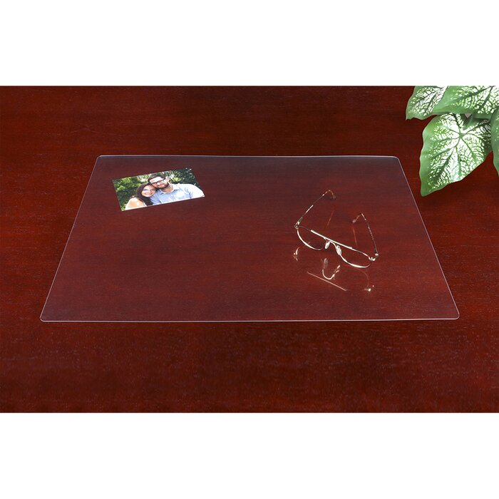 Symple Stuff Woodson Eco Clear Desk Pad Wayfair