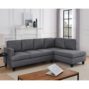 herder reptielen Bloeien Gray Sectional Sofa | Wayfair