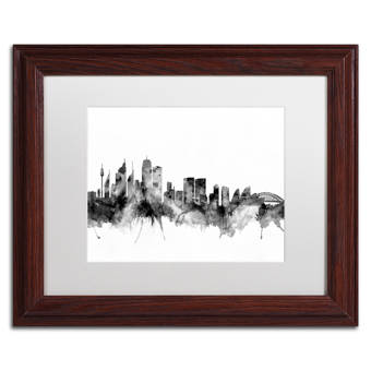 Trademark Art Le Metro As Art By Kathy Yates Framed Photographic Print Wayfair