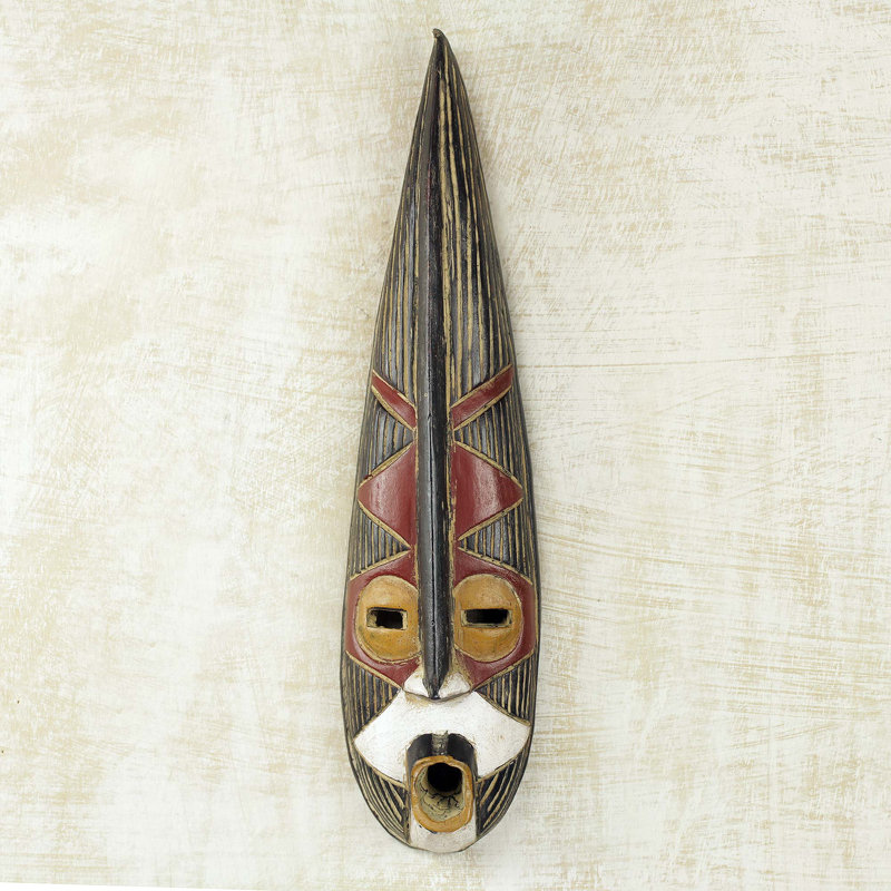 World Menagerie Helper King Long African Mask Wall Decor Reviews
