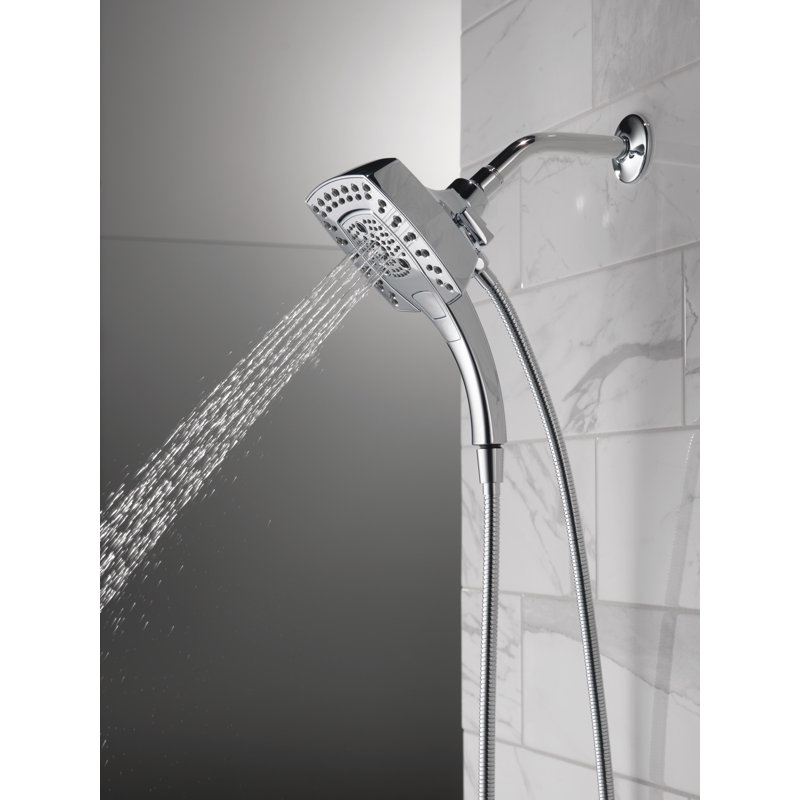 Delta Full Adjustable Handheld Shower Head With H2okinetic