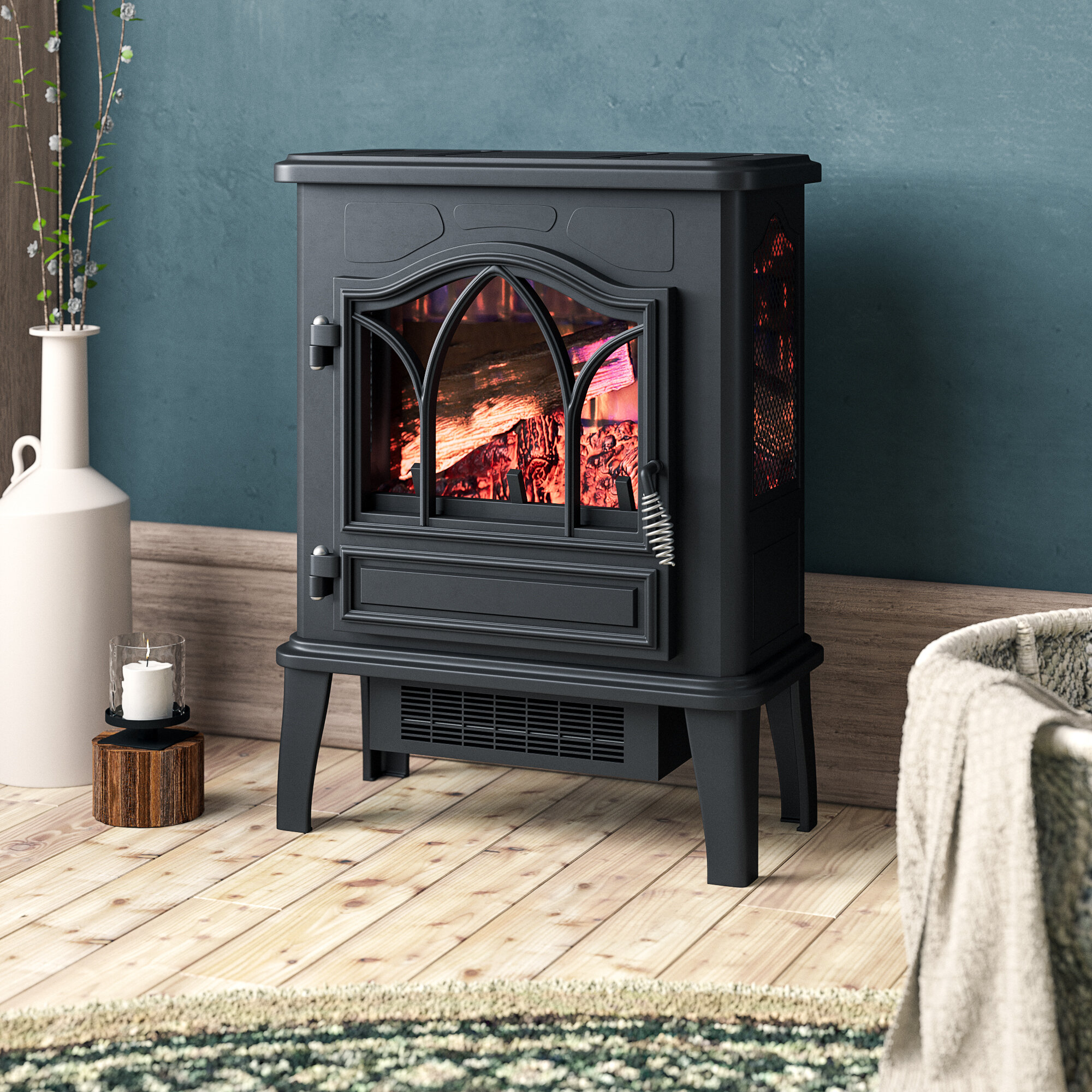 Stove Electric Fireplaces Stoves Free Shipping Over 35 Wayfair