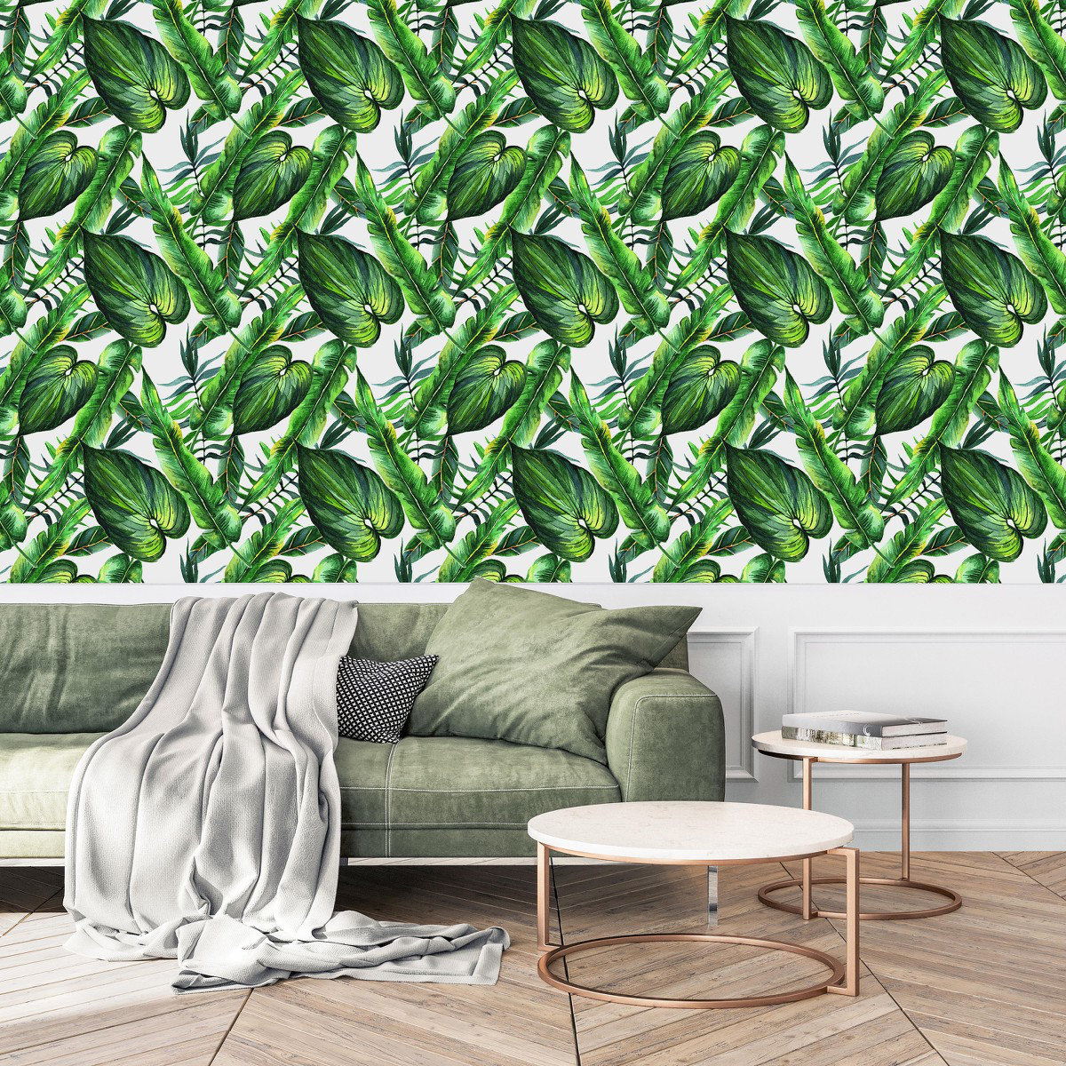 Bay Isle Home Heyworth Floral Wallpaper Wayfair