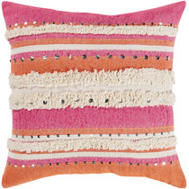 dark pink throw pillows
