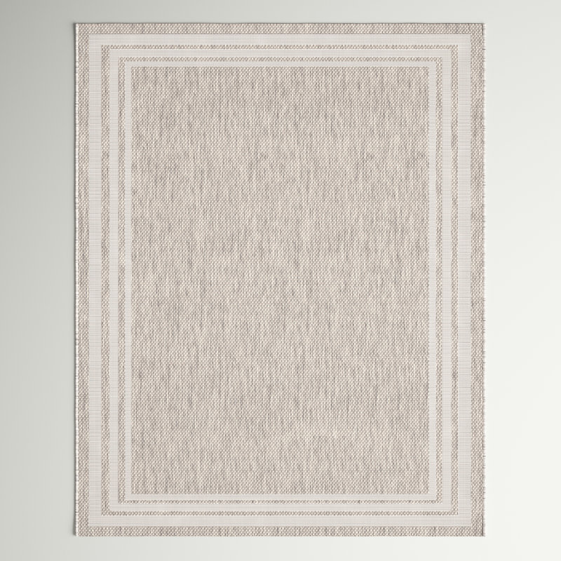 Nola Geometric Machine Made Power Loom Indoor/Outdoor Area Rug Rug Size: Rectangle 12' x 15'