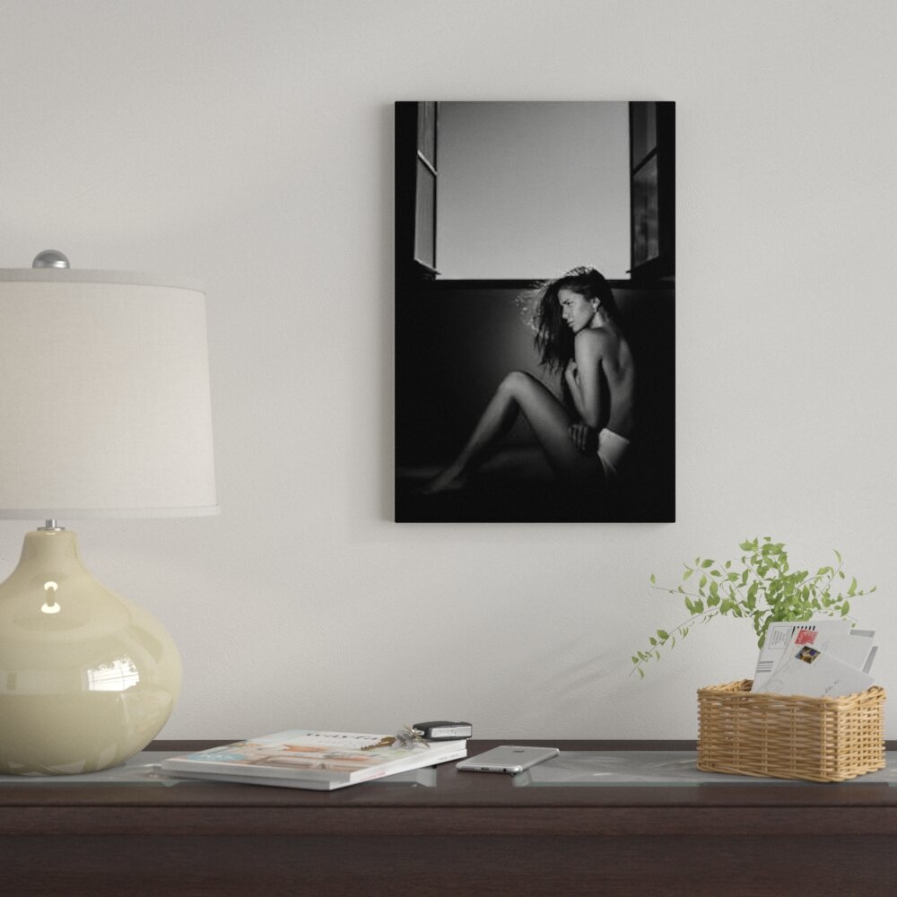 Sensual Bedroom Photographic Print On Canvas