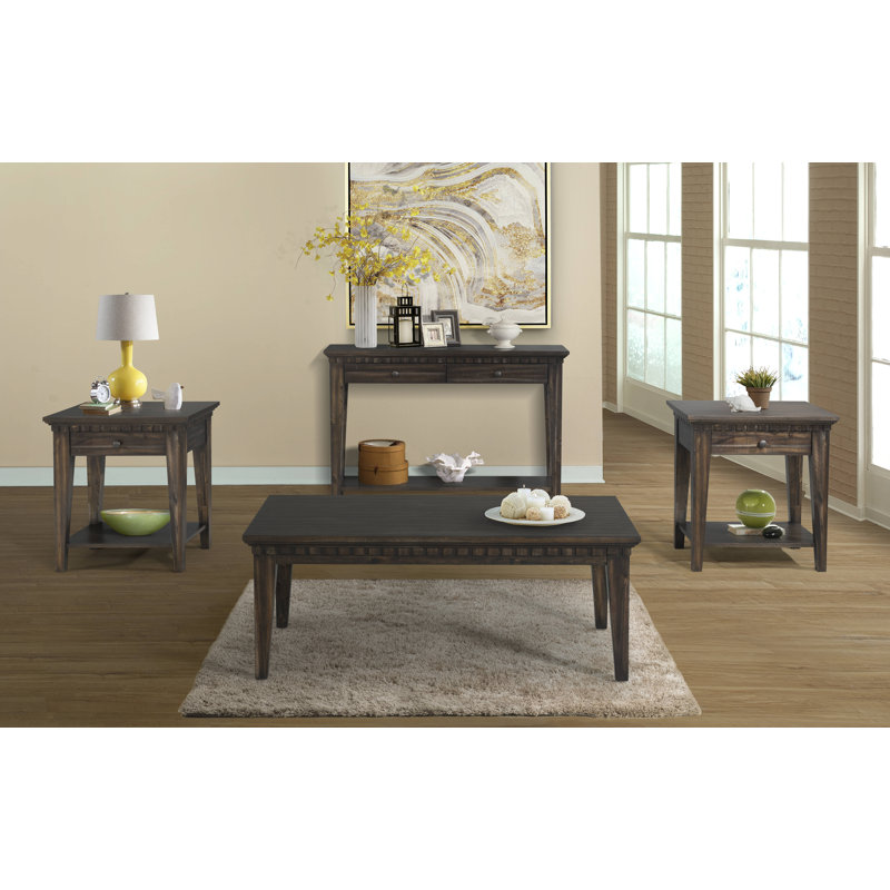 Laurel Foundry Modern Farmhouse Suzann 3 Piece Smoke Gray ...