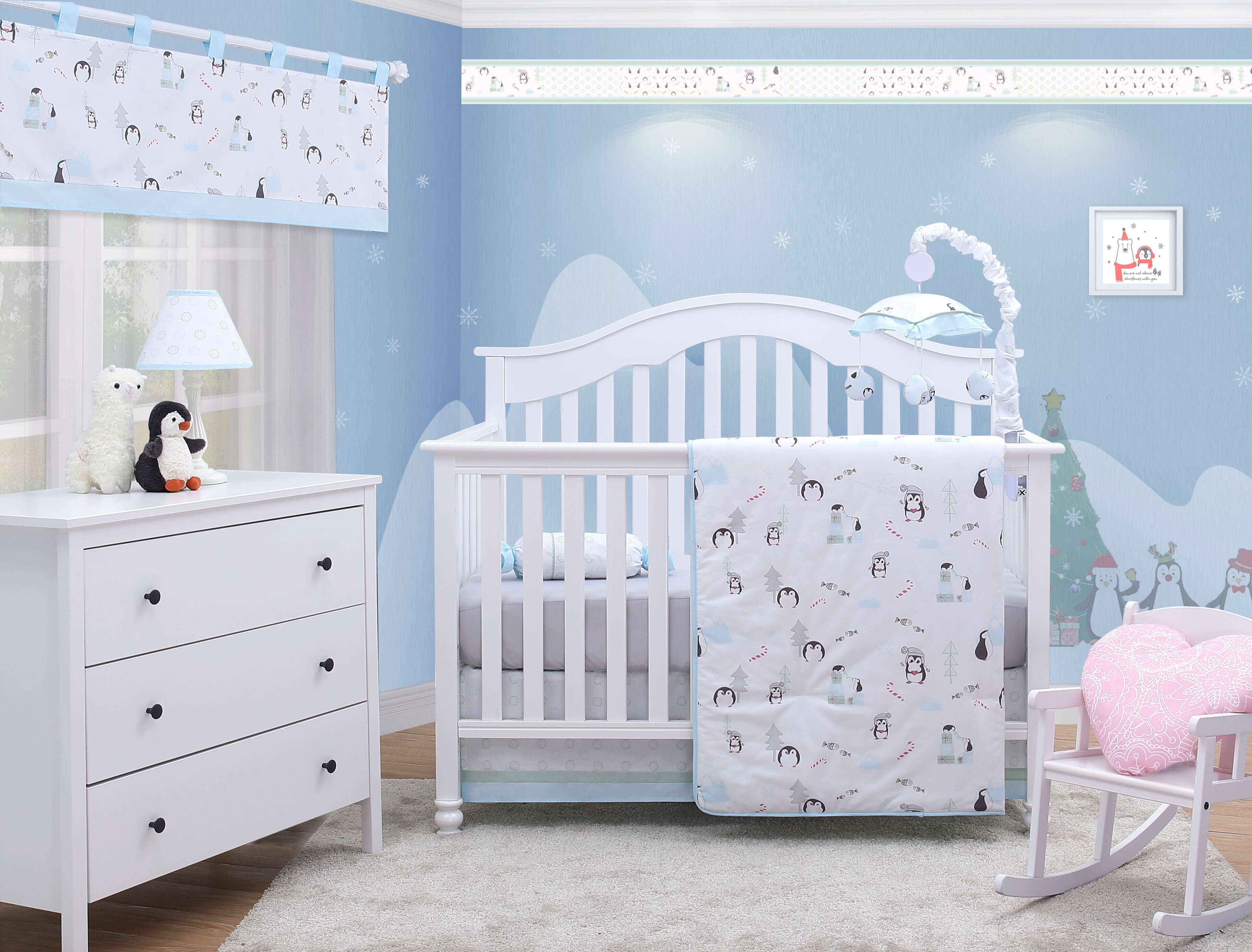 cheap baby crib bedding set