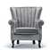 Three Posts Cadsden 65Cm Wide Tufted Velvet Wingback Chair & Reviews ...