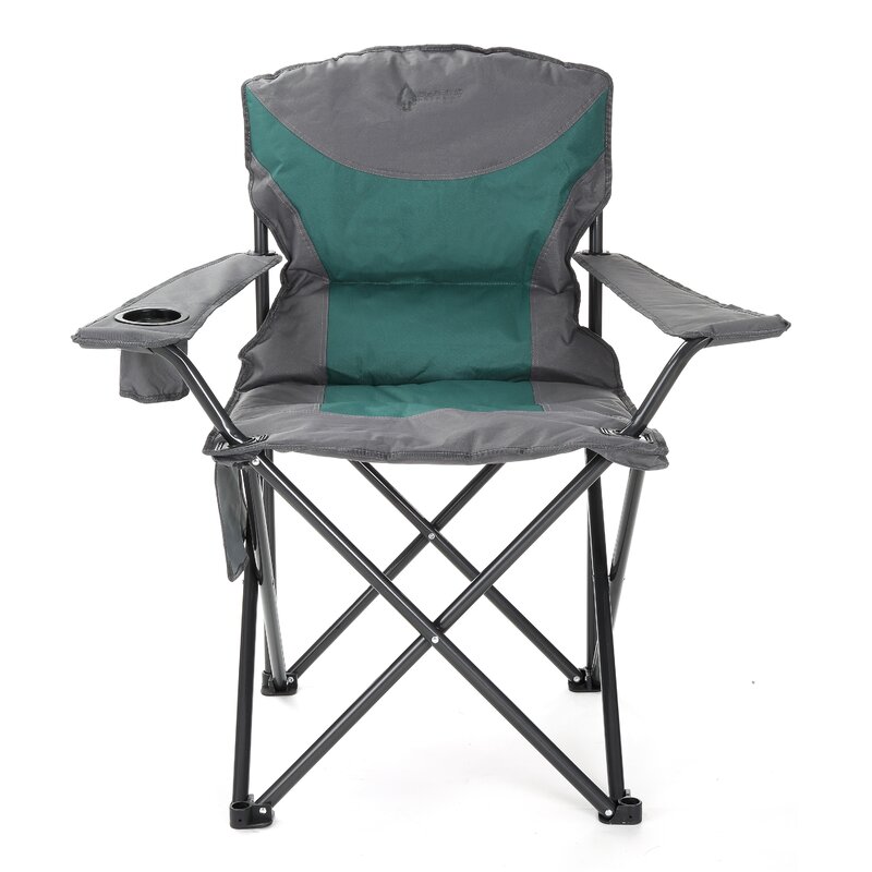 ARROWHEAD Outdoor Padded Folding Camping Chair with Cushion & Reviews