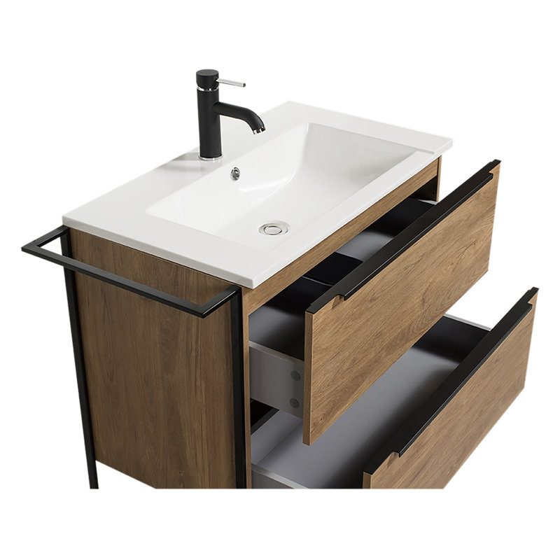 Belfry Bathroom Corington 800mm Freestanding Single Vanity Unit
